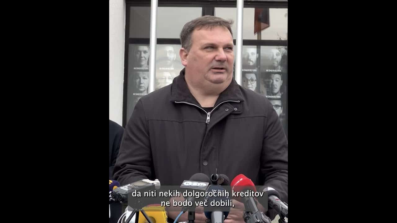 predsednik Sindikata Premogovnika Velenje Simon Lamot