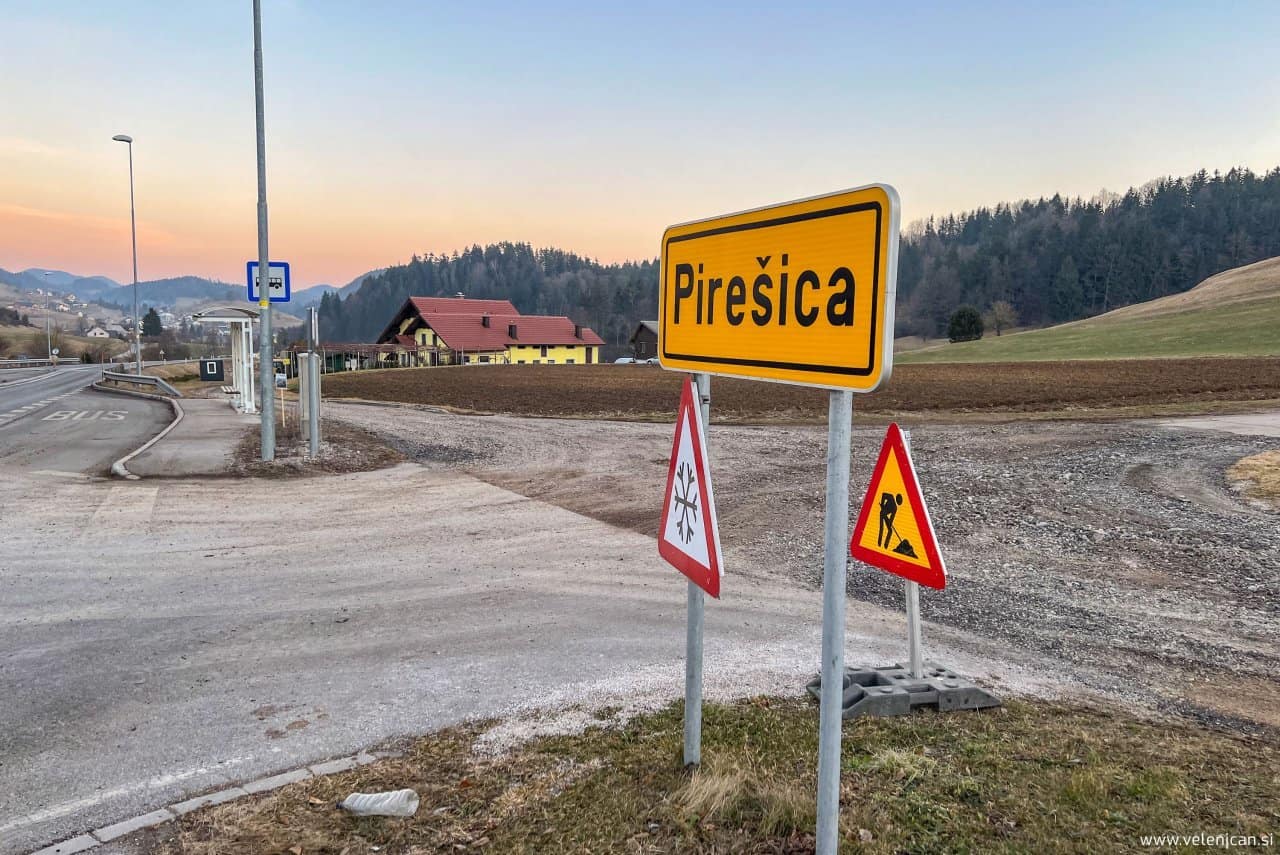 Gradbena dela na lokaciji Pirešica (Velenje)