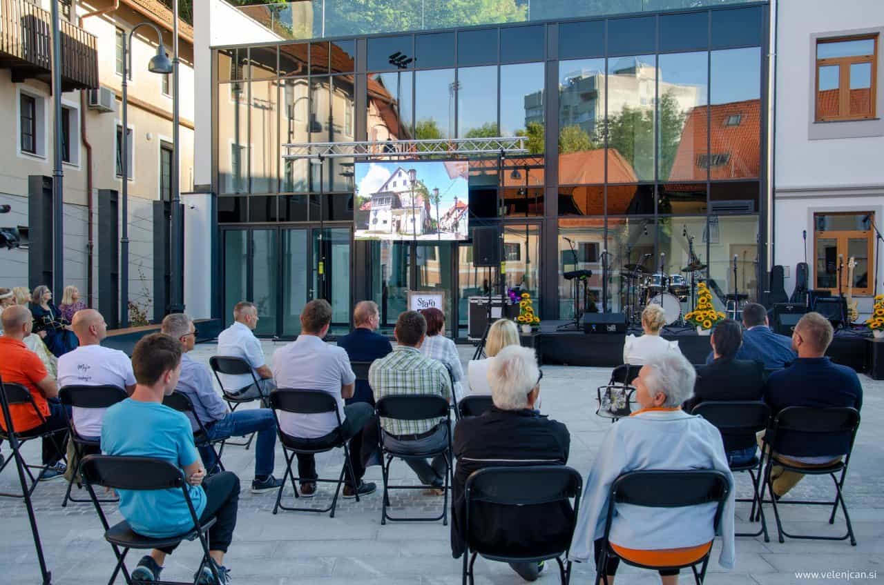 Otvoritev prenovljenega starotrškega jedra v Starem Velenju
