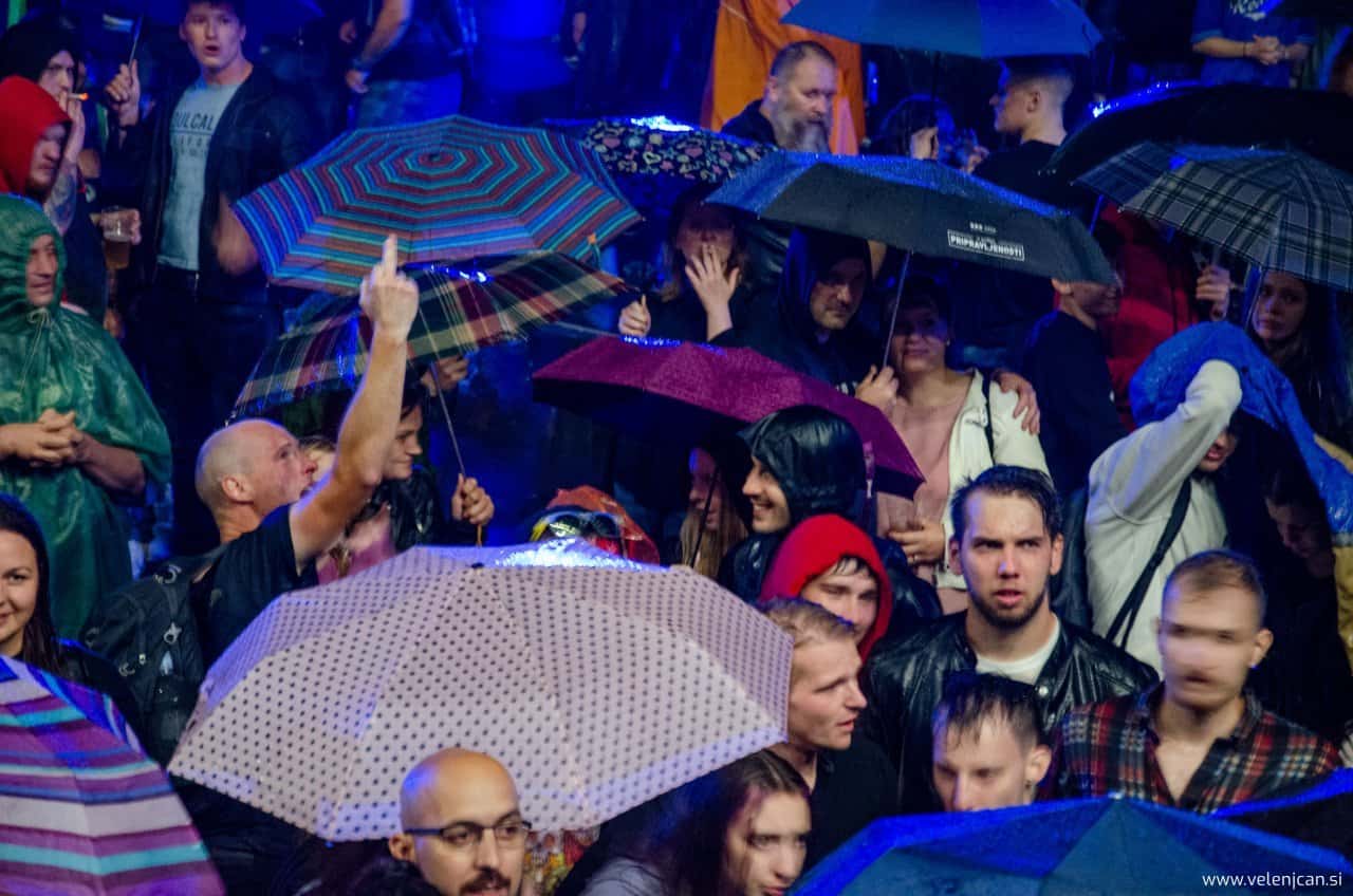 Rock koncert na Visti v petek