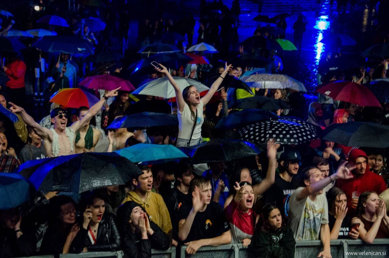 Prekinjen koncert Rock na Visti