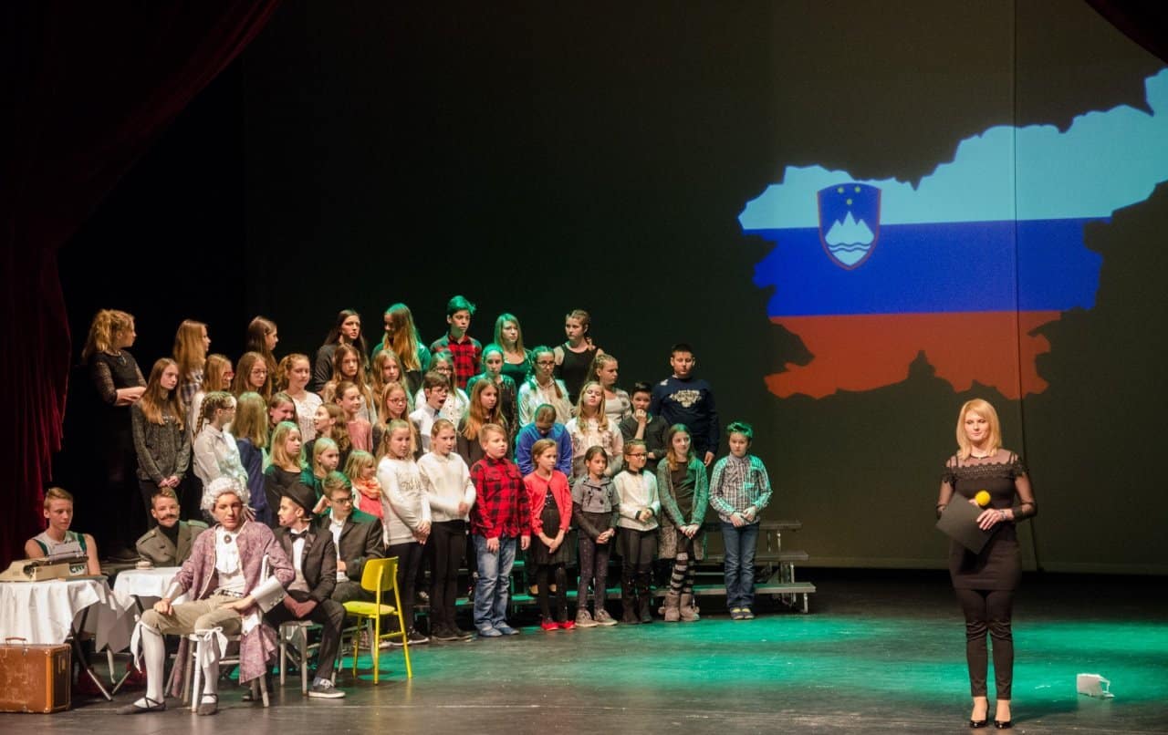 Osrednja občinska slovesnost ob dnevu samostojnosti in enotnosti leta 2018.
