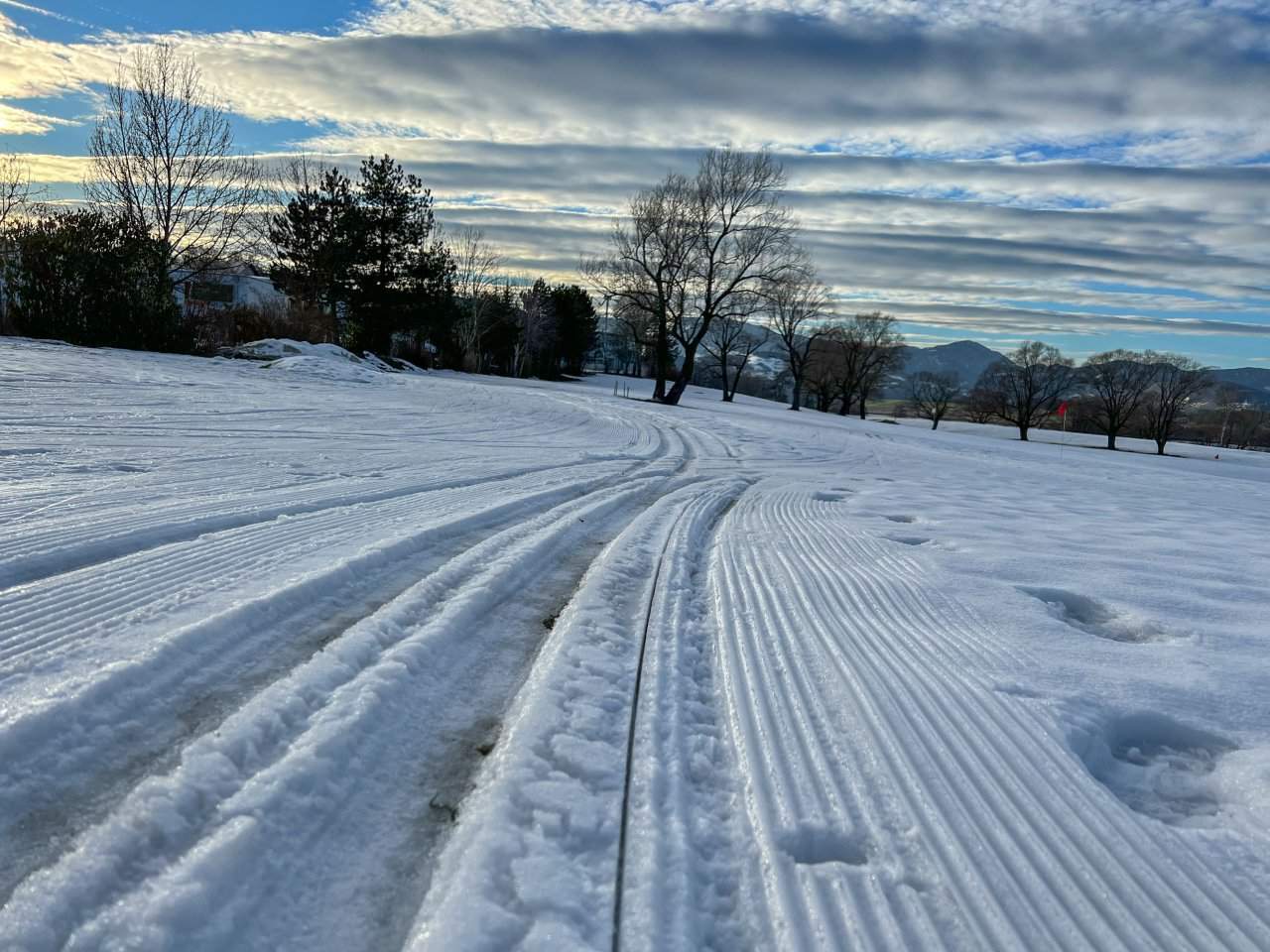 Proga za tek na smučeh na golf igrišču v Velenju