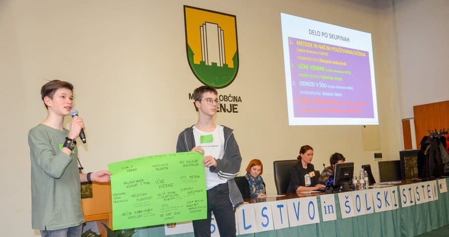 Medobčinski Otroški parlament leta 2020.