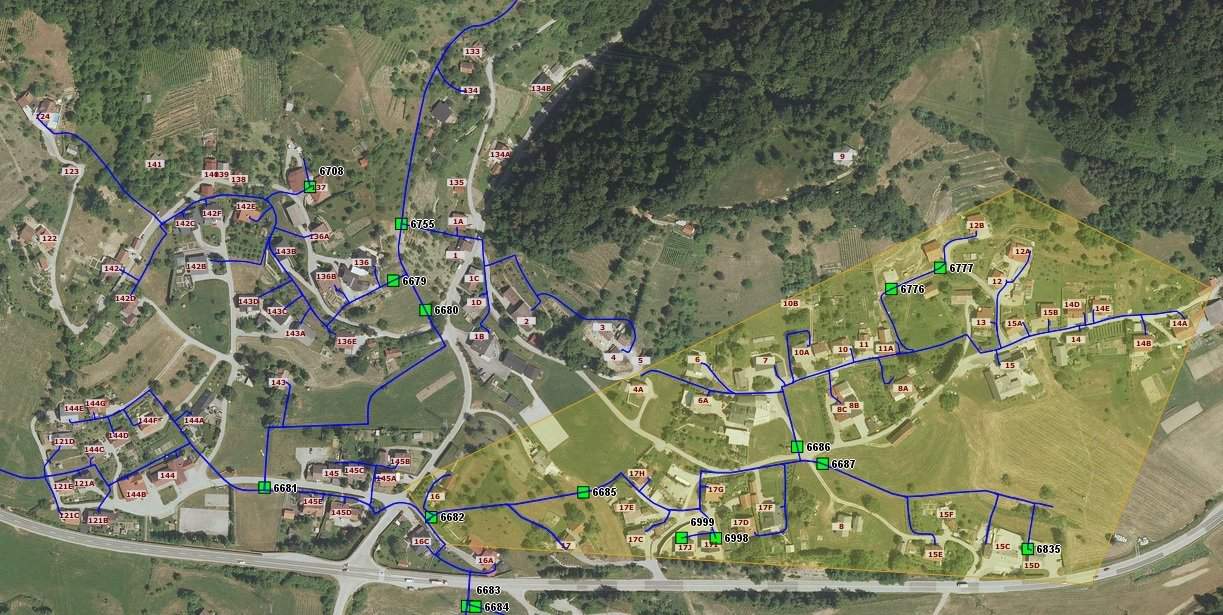 Prekinjena dobava toplotne energije na področju Lokovice.