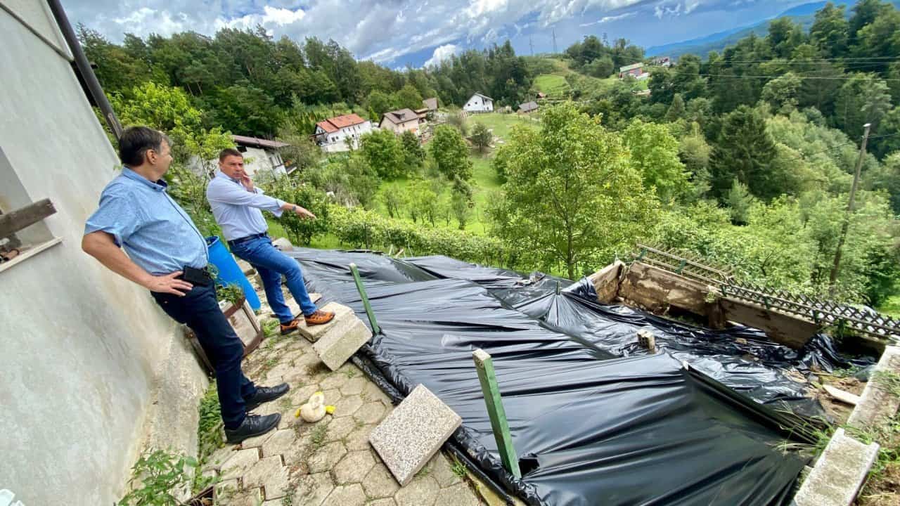 Mestna Občina Velenje sanira plazove, ki so jih sprožile lanske poplave
