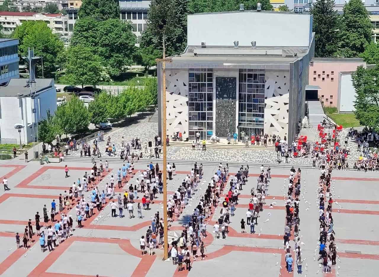 Ulična četvorka Velenje Foto MOV