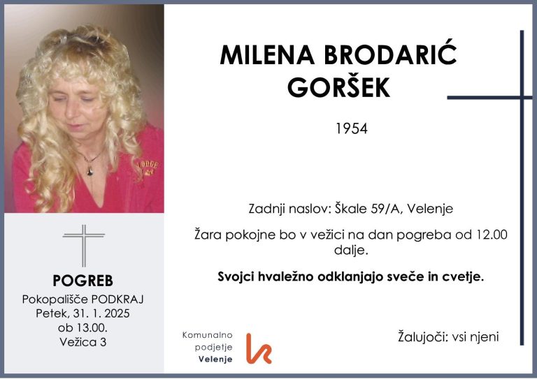 Milena Brodarić Goršek