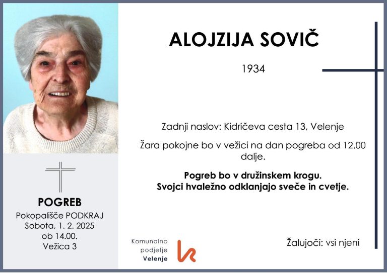 Alojzija Sovič