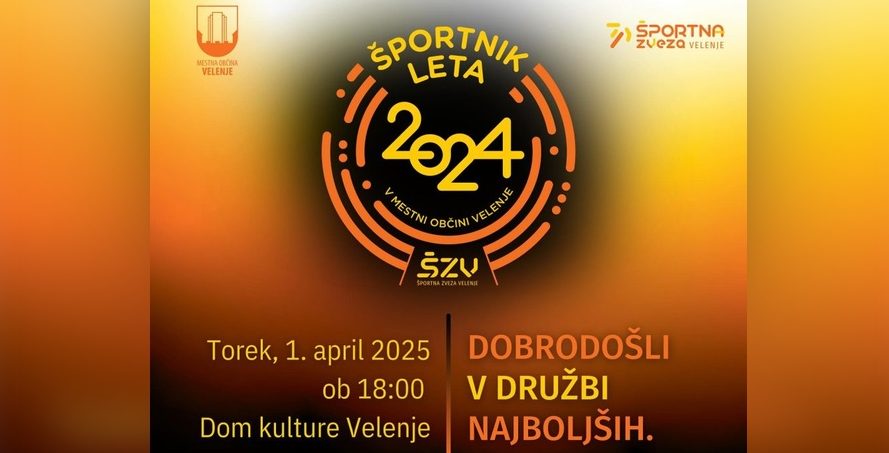 Oglas Športnik leta, mar 2025