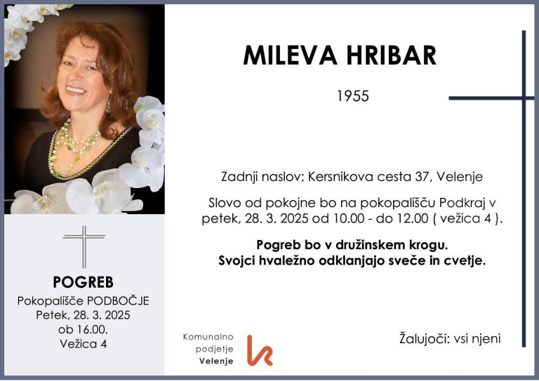 Mileva Hribar