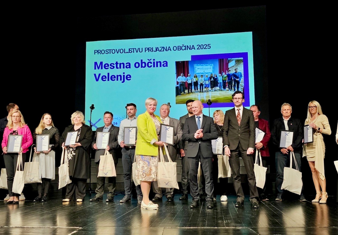 Velenje najprostovoljno mesto 20 5 25