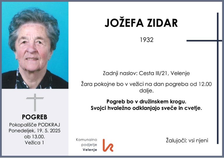 Jožefa Zidar
