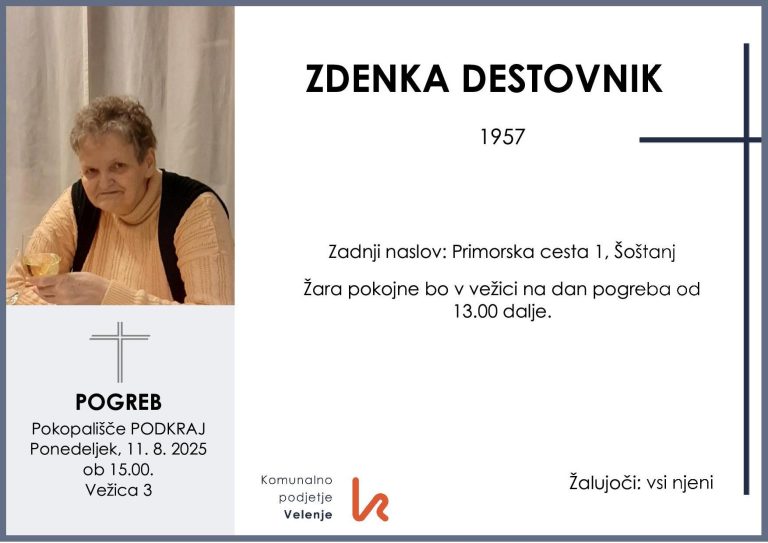 Zdenka Destovnik