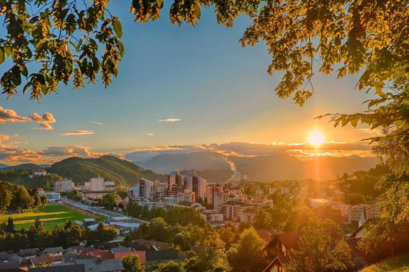 Kavčnik Aleksander, velenje sončni zahod poletje