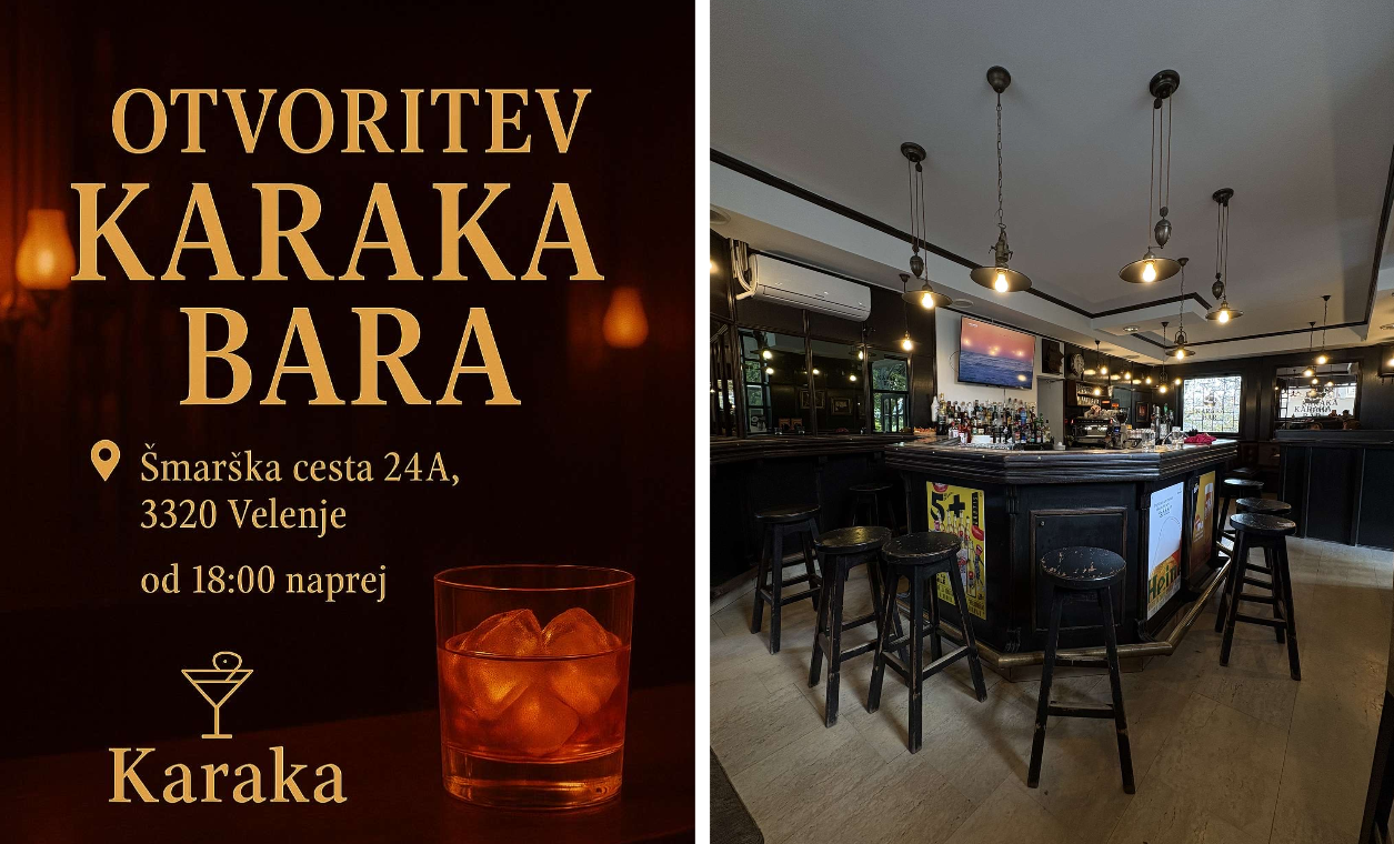 VABLJENI: Karaka bar jutri znova odpira vrata!
