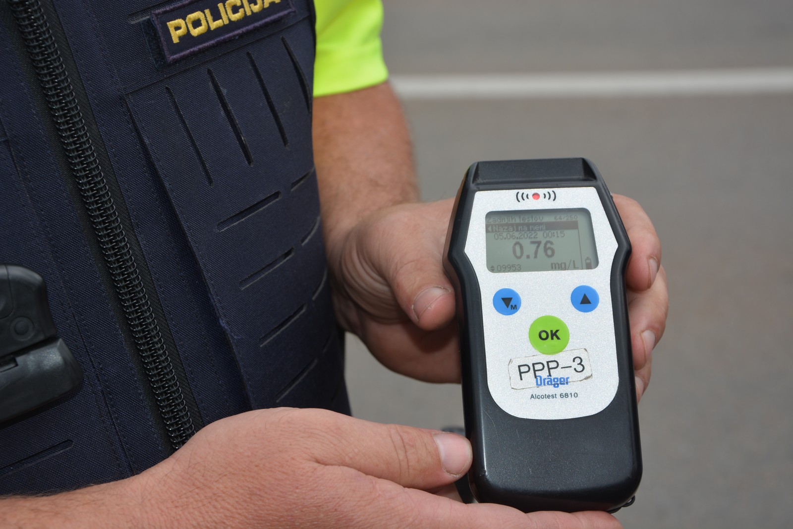 Izjava za javnost policijskega inspektorja sektorja uniformirane policije policijske uprave Murska Sobota Srecka Steinerja o prometni varnosti v Pomurju.