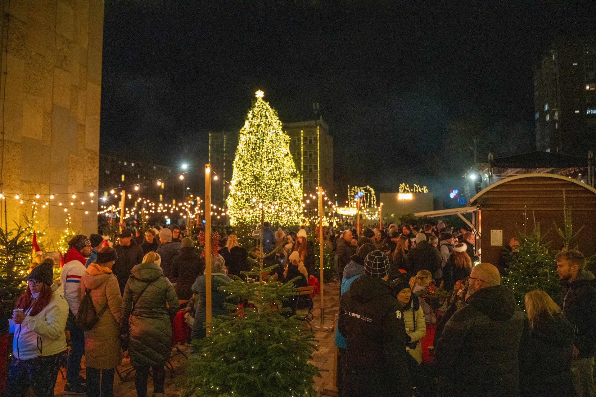 Prižig praznične razsvetljave Velenje