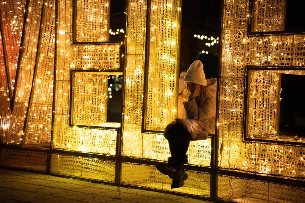 Prižig praznične razsvetljave Velenje