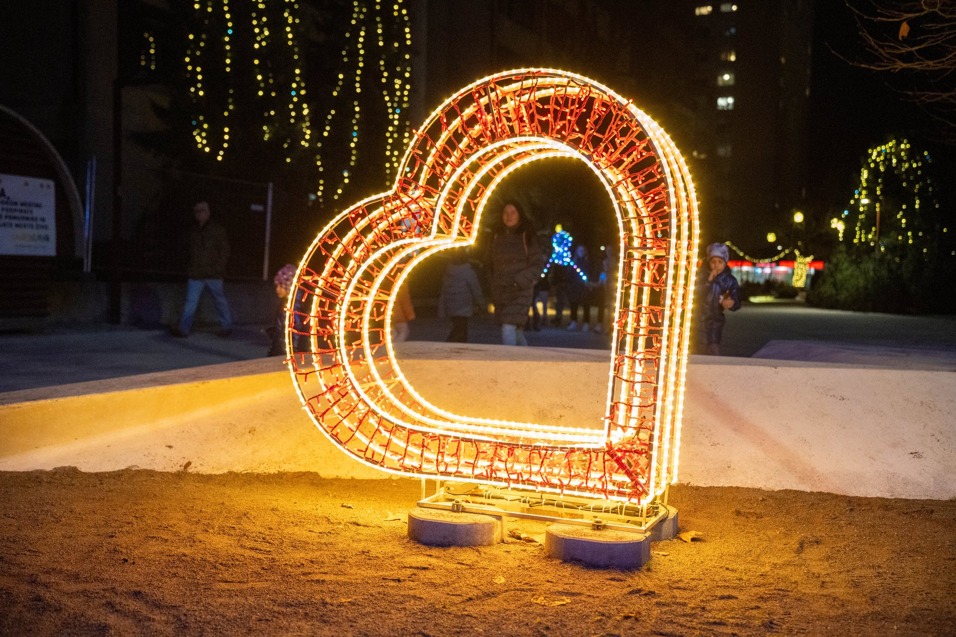 Prižig praznične razsvetljave Velenje