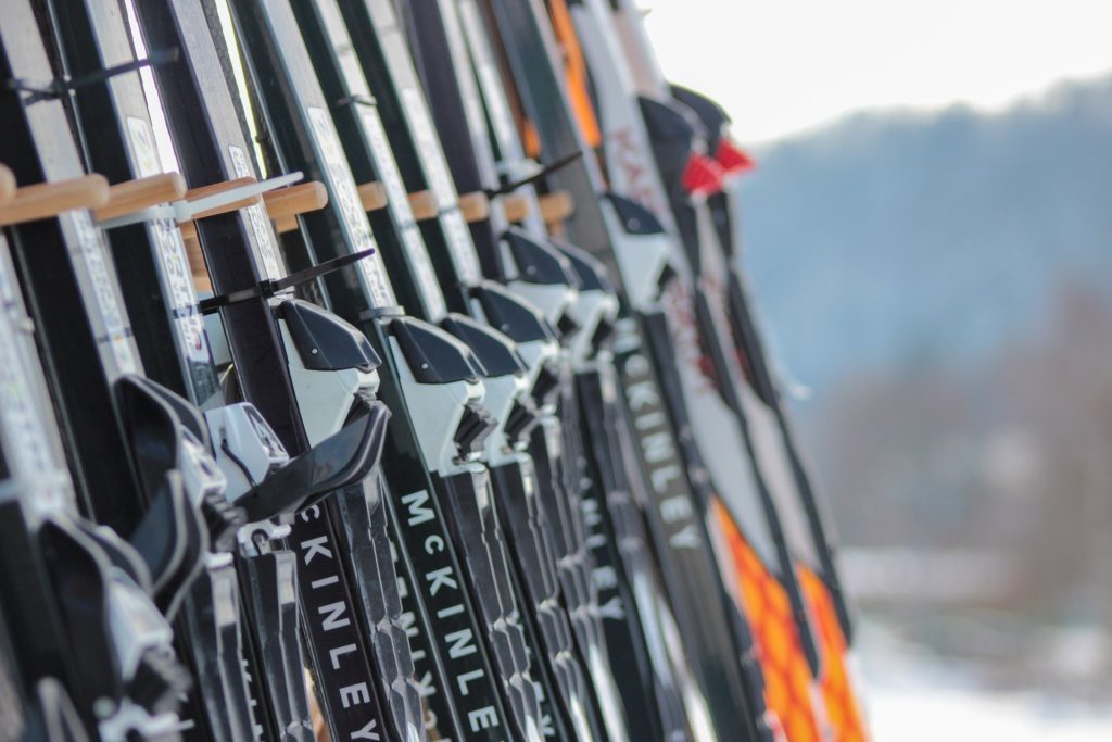 Odprtje steze za tek na smučeh