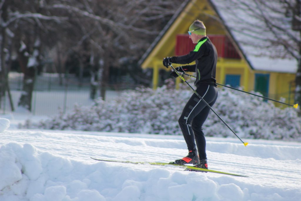 Odprtje steze za tek na smučeh