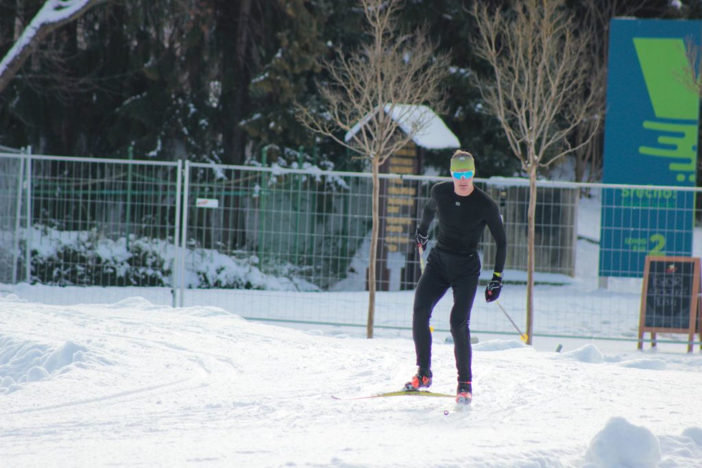 Odprtje steze za tek na smučeh