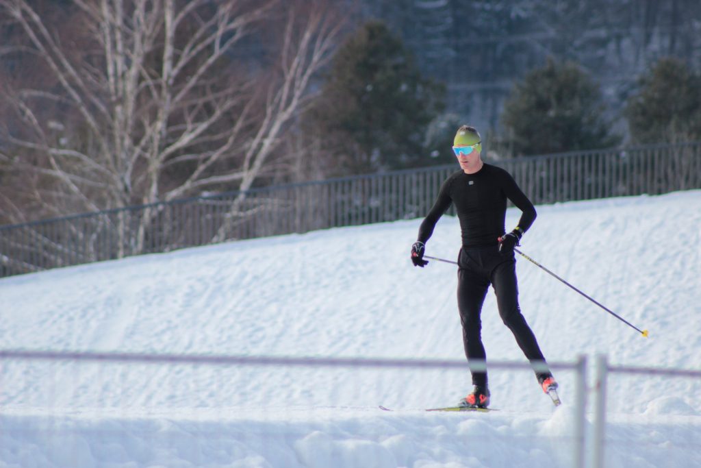 Odprtje steze za tek na smučeh