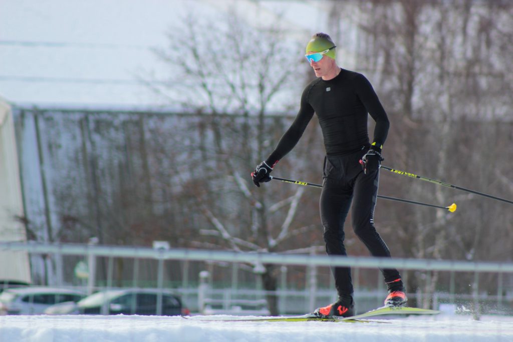 Odprtje steze za tek na smučeh