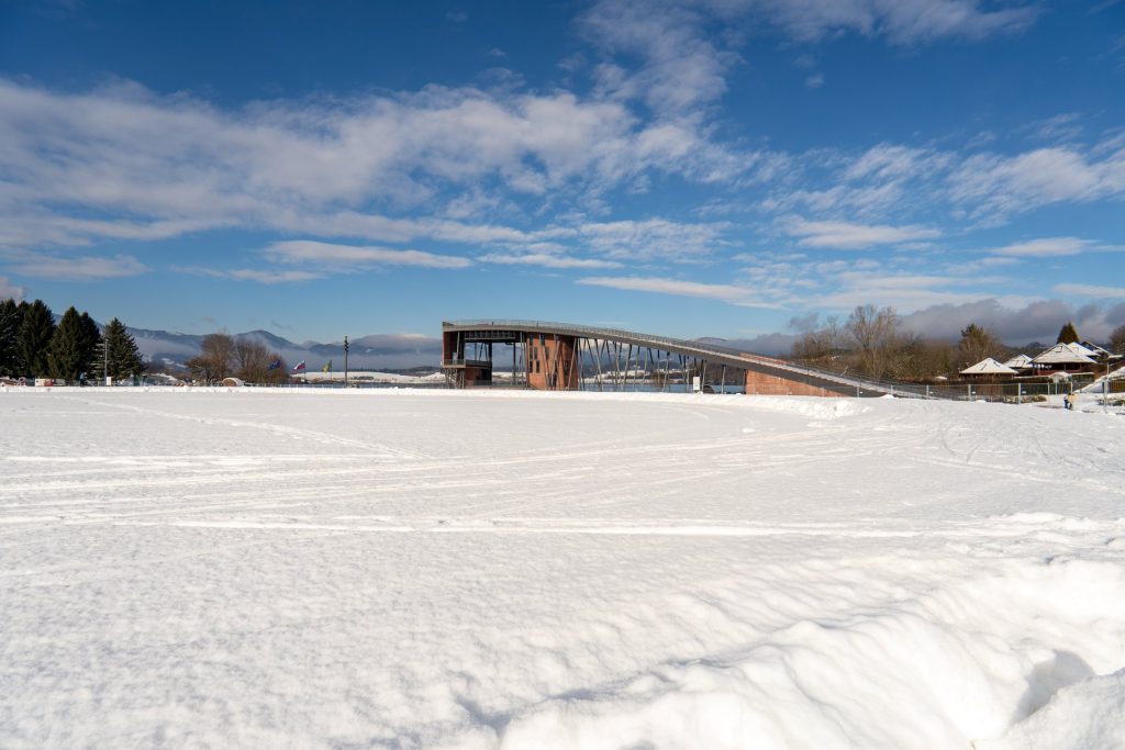 Odprtje steze za tek na smučeh