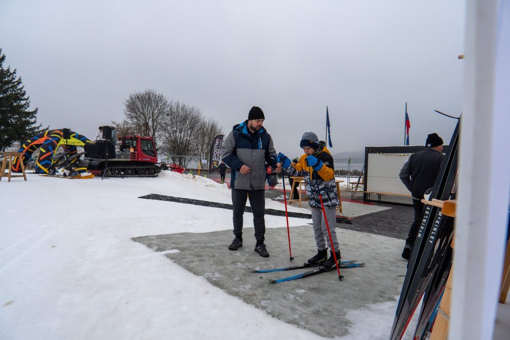 Otvoritev steze za tek na smučeh Vista Velenje