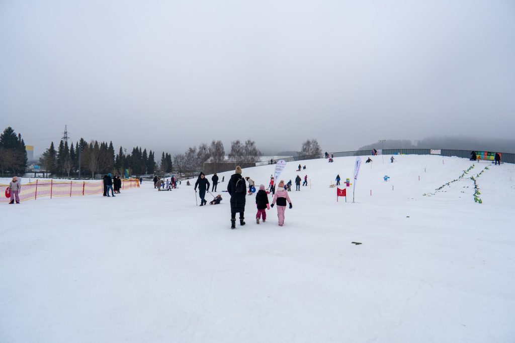 Otvoritev steze za tek na smučeh Vista Velenje