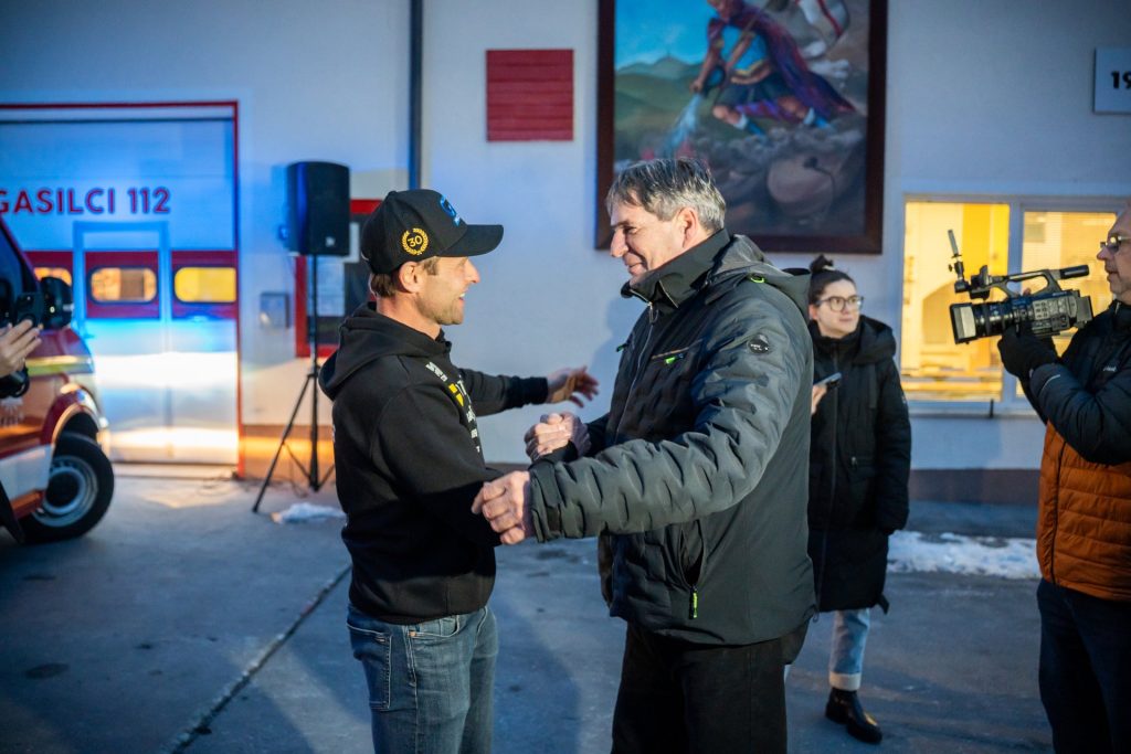 Sprejem Tonija Mulca 2025