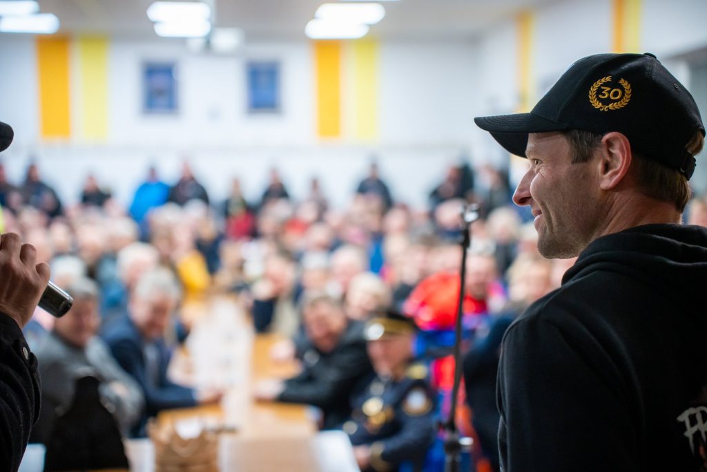 Sprejem Tonija Mulca 2025