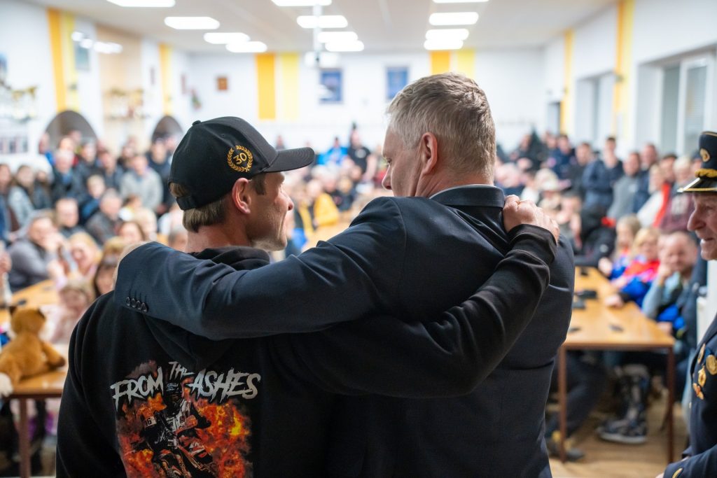 Sprejem Tonija Mulca 2025