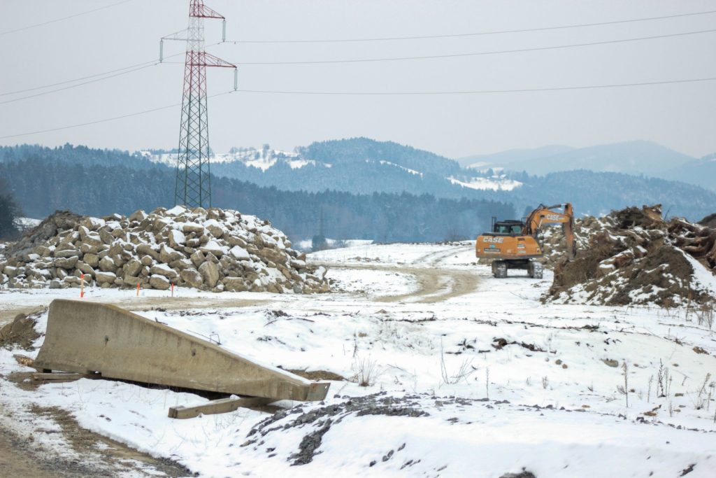 slovestnost ob začetku del na sklopu G - Podgorje na hitri cesti na Koroško