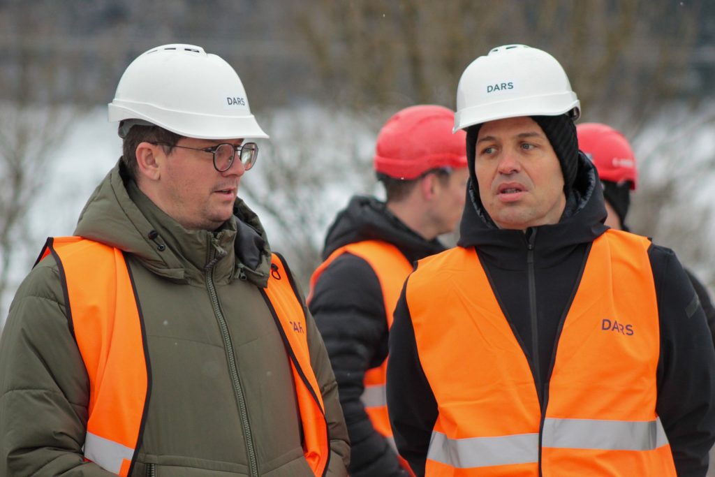 slovestnost ob začetku del na sklopu G - Podgorje na hitri cesti na Koroško