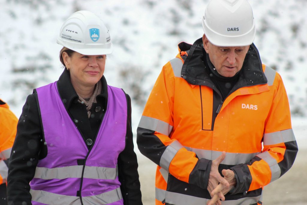 slovestnost ob začetku del na sklopu G - Podgorje na hitri cesti na Koroško