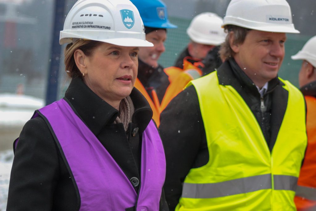 slovestnost ob začetku del na sklopu G - Podgorje na hitri cesti na Koroško