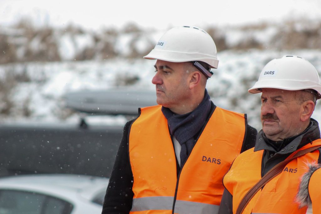 slovestnost ob začetku del na sklopu G - Podgorje na hitri cesti na Koroško