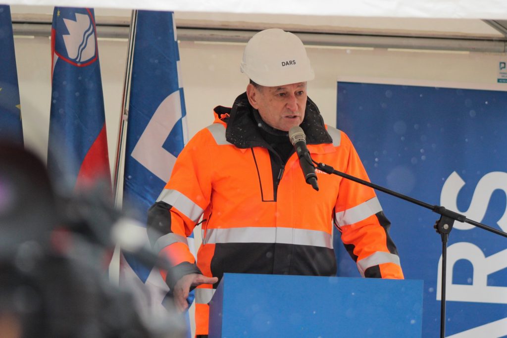 slovestnost ob začetku del na sklopu G - Podgorje na hitri cesti na Koroško